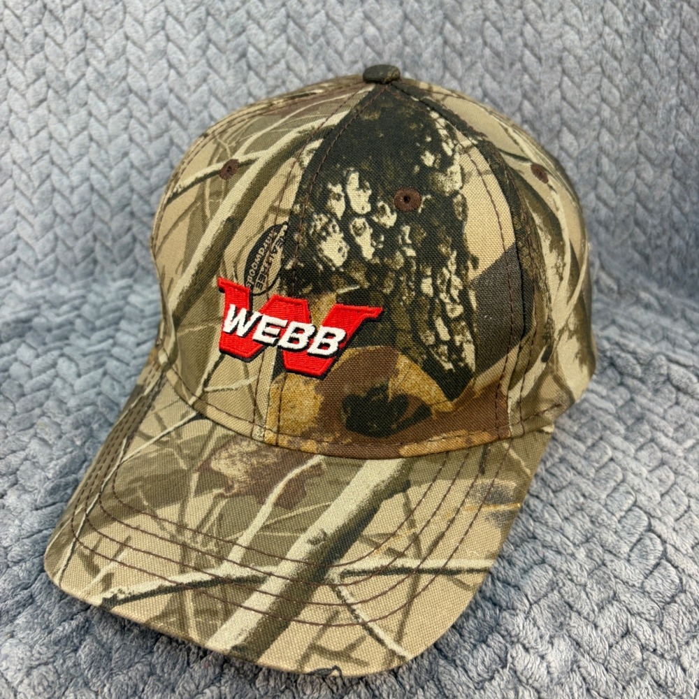 Paramount‎ Apparel Webb Camo Hat Realtree Hardwoods Camouflage Adjustable Cap